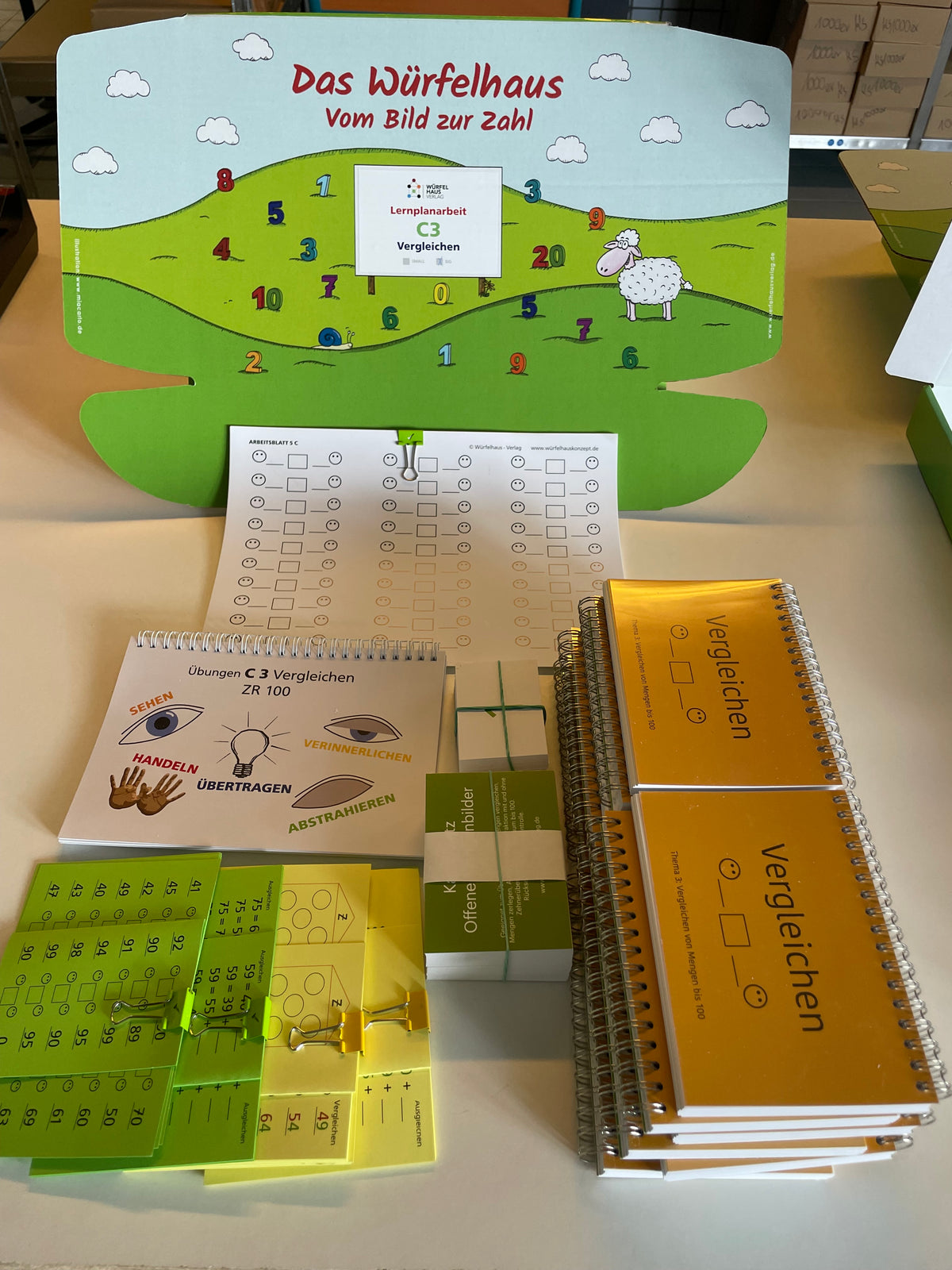 Lernplanbox C3: Vergleichen von Mengen