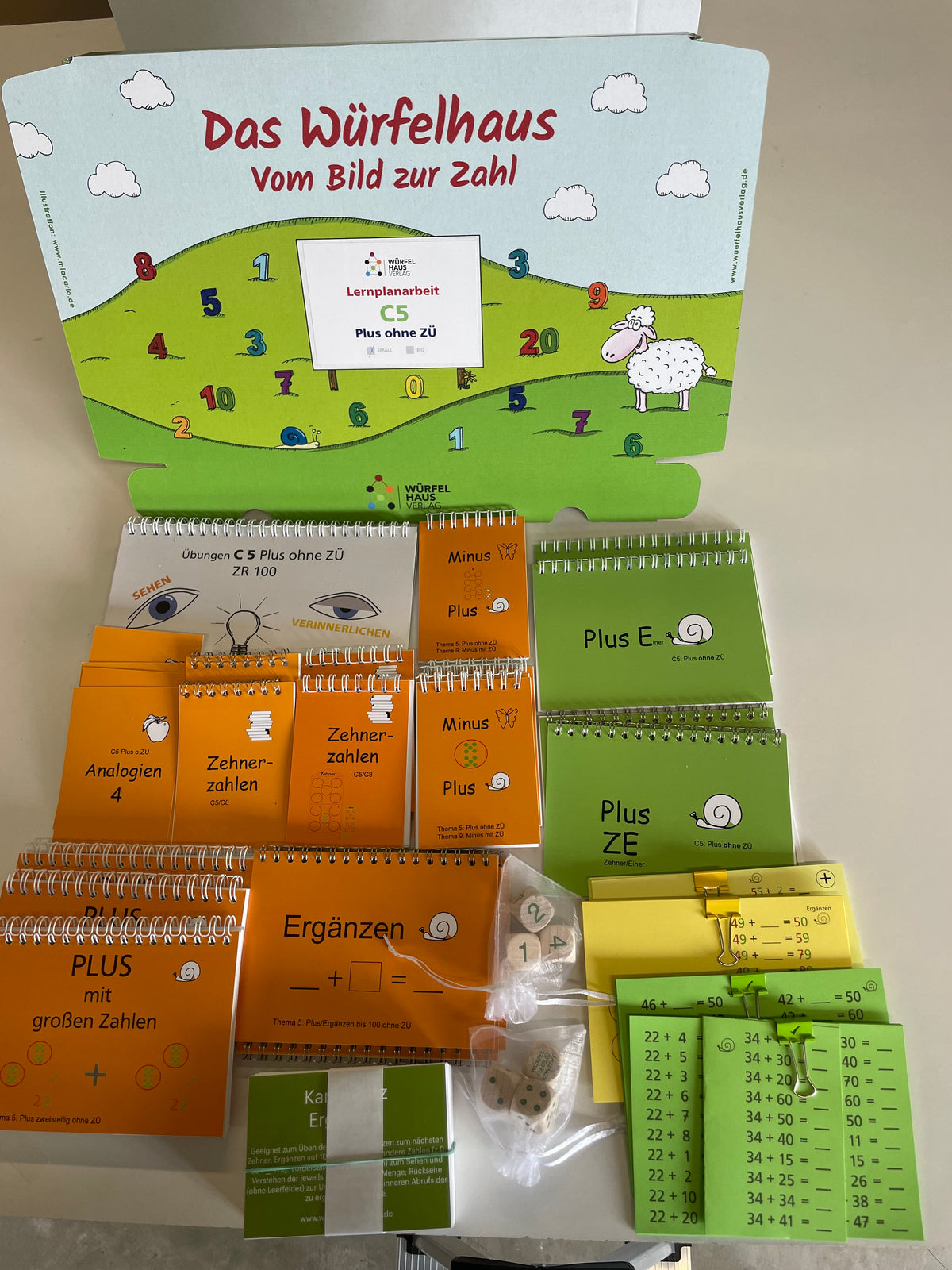 Lernplanbox C5: Plus ohne Zehnerübergang