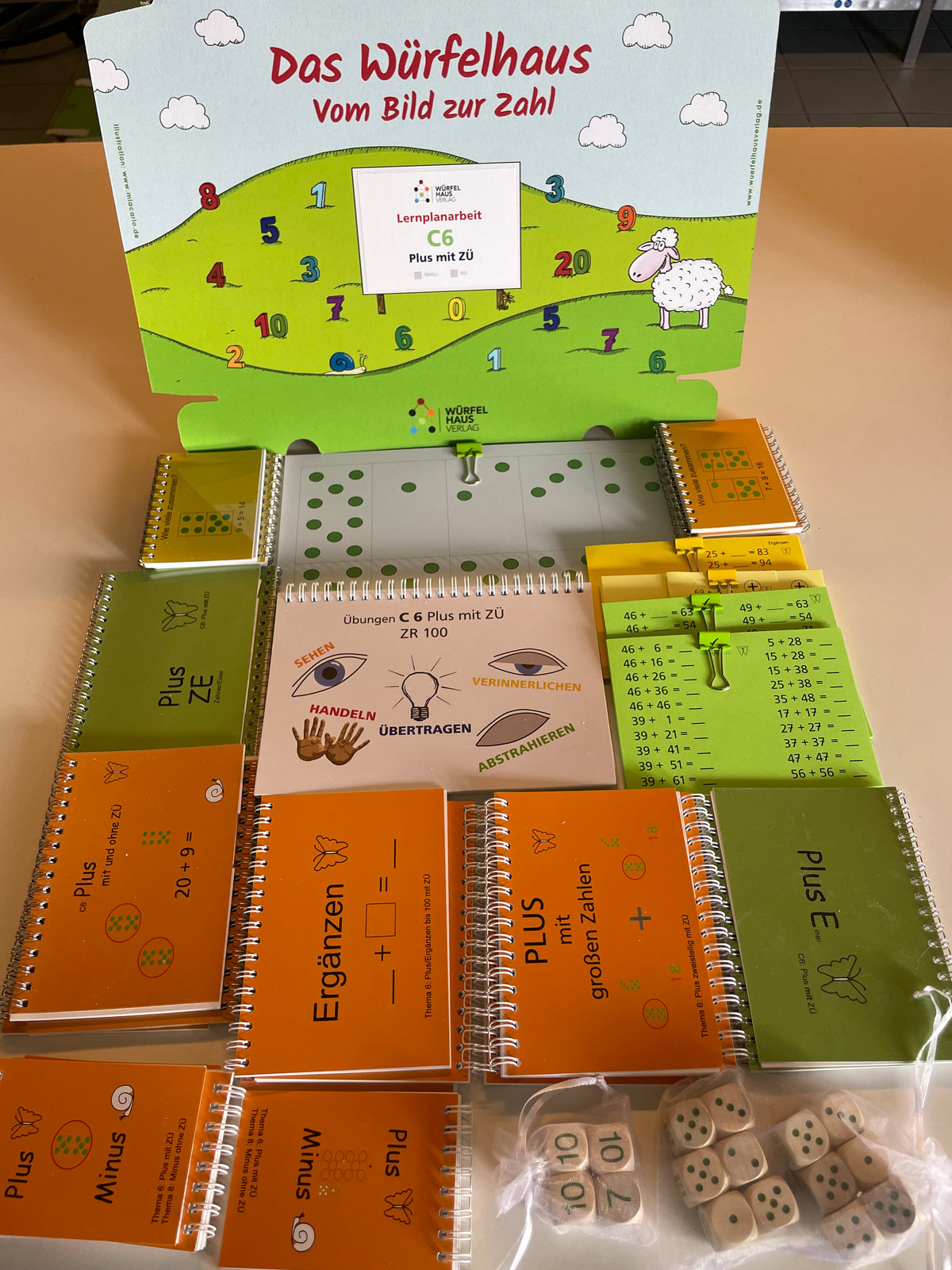 Lernplanbox C6: Plus mit Zehnerübergang