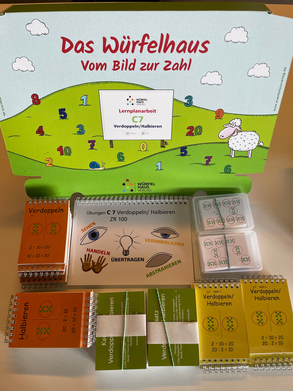 Lernplanbox C7: Verdoppeln und Halbieren