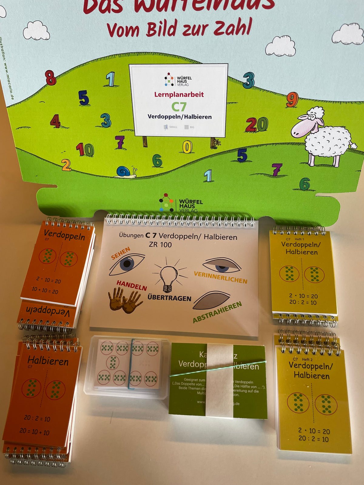 Lernplanbox C7: Verdoppeln und Halbieren