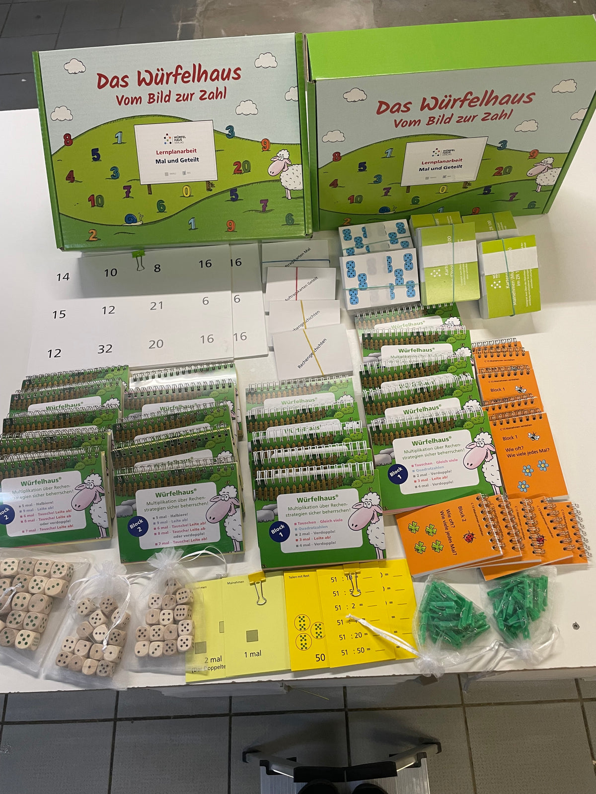 Lernplanbox C13/14/15: Malnehmen und Teilen